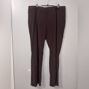 Mossimo Brown Stretch Dress Pants Office Career Women’s 18
